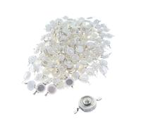 Chips de lámpara color ultravioleta LED 3W 365nm 375nm 380nm 385nm 390nm 395nm 400nm 405nm 410nm 420nm 430nm Perlas luz púrpura(50pcs,380nm-385nm)