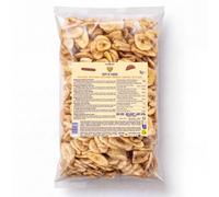 Chips de platano 1 kg nut&me | Vegetariano | Sin lactosa| Vegano | Bajo contenido en sal | Snack ideal
