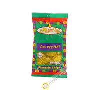 Chips de plátano salado SEÑOR HO 85g COSTA RICA - Pack de 6 piezas