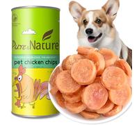 Chips de Pollo Croccantes para Perros 70g - Snacks Premium Naturales en Lata, Hechos con Pollo, Bajo en Grasa Alto en Proteínas, Ideales para Entrenamiento & Recompensas