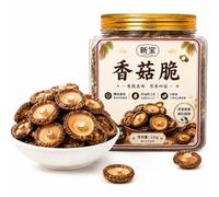 Chips de Shiitake Liofilizadas 120g | Snack No Frito Sin Aditivos | Crujido aireado de láminas enteras,proceso FD conserva aroma,cero conservantes ni colorantes,rico en fibra,listo para comer