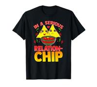Chips Divertidos y Salsa en una relación seria Foodie Camiseta
