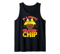 Chips Divertidos y Salsa en una relación seria Foodie Camiseta sin Mangas