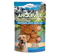 Chips Natural Dog Snacks Arquivet para perros sabor Salmón
