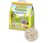 Chipsi Lecho para Conejos de Limón Aglomerante (10 L). Lecho Higiénico para Roedores, Hamsters, Cobayas Cítrico con Materiales Naturales Biodegradables, Ecológicos.