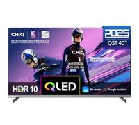 CHiQ L40QST 40 Pulgadas (101cm) televisor QLED Pro Smart Google televisor - Diseño Sin Marco con Metal, 90%,HDR10, Dolby Audio, FHD, Control por Voz
