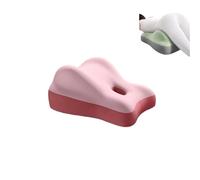 Chiro Monk Couple Pillow,Sweet Spot Pillow, 27° Angle Perfect Position,Comfort Memory Foam Wedge Pillows,Ergonomic Multi-Functional Bed Pillow,Provides Waist Support,for All Postures (pink)