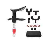 Chiropractic Adjusting Tool 10 Gears 4 Heads Massage Chiropractic Adjustment Correction Tool Red