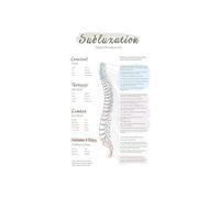 Chiropractic Patient Education Poster Spinal Nerve Anatomy and Subluxation Chart Vertical Wall-Art for Doctors Office Clinic Decor(Unframed,16x24inch(40x60cm))