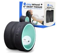 Chirp Plexus - Rueda de tejido profundo de 6 pulgadas + para dolor de espalda, estira y fortalece los músculos centrales, alivia la tensión en músculos y ligamentos, ayuda a prevenir hernias/discos