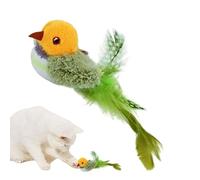 Chirping Bird Cat Toy, Electric Interactive Shaking Bird Cat Exercise Toys, Washable Realistic Flying Bird Toy For Indoor Cats, Bird Toy For Cats, Cat Exercise Toy, Interactive Shaking Bird Toy, Reali