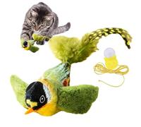 Chirping Bird Cat Toy, Interactive Bird Toy, Cats Toy, Realistic Chirping, Touch Activated, Kitten Ejercise Toy, Cute Catnip Toys, All Breed Cats, Tweeting Cat Toy, Fun Cat Activity, realistic so