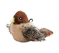 Chirping Cat Toy, Cat Chew Ejercise Toys, Touch Activated Animal Toy, Interactive Cat Toy, Animal Sounds Cat Toy, Hunting Toys, Plush Cat Ejercise Toy, Pet Stimulation Toys, Engaging Cat Playthings
