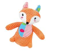 chirriante para Perros, Accesorios para Mascotas, Sonido crujiente Interactivo con chirridos - de Peluche chirriante para Perros | para Cachorros y Todos los tamaños para Limpiar los