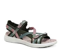 CHIRUCA Ayamonte 01 Sandalias Mujer Verde Rosa (Sistema tallas calzado EU, Adolescente, Mujer, Números, mediano, 39)