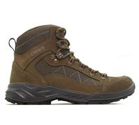 CHIRUCA - Bota de trekking, de piel y tela, con cordones y suela de goma,media caña, para: Hombre color: KAKI talla:47