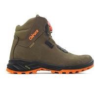 CHIRUCA - Botas de goretex,impermeable,boa,cierre con botón,suela vibram,de montaña,senderismo,campo, para: Hombre color: KAKI talla:39