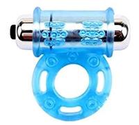 Chisa Anillo Vibrador para el Pene Bull Ring Azul - 100 gr
