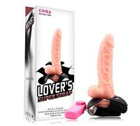 Chisa Arnés con Vibrador Stunt Cock 21 cm Natural - 100 gr