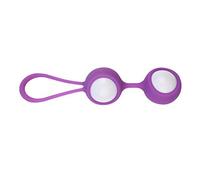 Chisa Bolas Geisha Missweet 17.7 Cm Silicona Púrpura - 76 gr