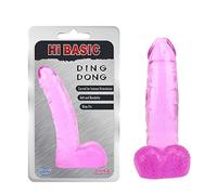 Chisa Dildo Ding Dong Transparente-Pink - 240 gr, 1