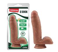 Chisa Dildo Dual Density Fashion Dude 17 X 3.6 Cm Bronceado - 200 gr