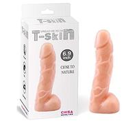 Chisa Dildo Spread Me N4 T-Skin 17.7 cm Natural - 200 gr