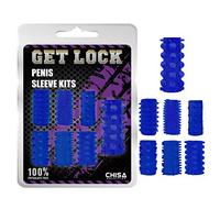 Chisa Kit de Fundas para el Pene Azul - 50 gr