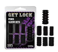 Chisa Kit de Fundas para el Pene Negro - 50 gr