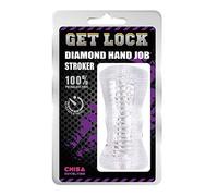 Chisa Masturbador Diamond Hand Job 14 Cm Transparente - 190 gr