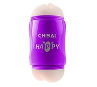Chisa Masturbador Happy Cup Vagina y Ano T-Skin - 200 gr