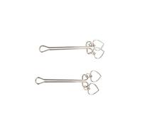 Chisa Novelties Pinzas Pinze per capezzoli Fetish Fantasy Heart