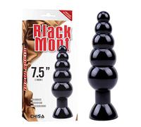 Chisa Plug Anal 18.5 x 2.4 cm Negro - 100 gr