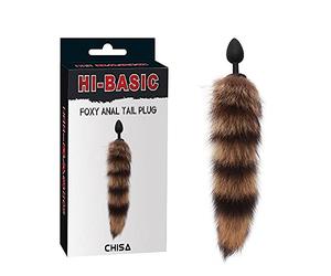 CHISA Plug Anal con Cola de Pelo Foxy Anal Tail Plug 200 g
