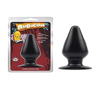 Chisa Plug Anal Rubicon 15 X 5.7 Cm Negro - 100 gr