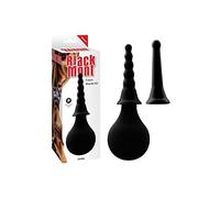 Chisa Set Ducha Anal Y Funda 15 Cm Negro - 100 gr