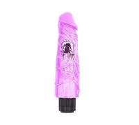 Chisa Vibrador Hi-Rubber 23.5 x 5.5 cm Purpura - 200 gr