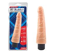 Chisa Vibrador Hi-Rubber 23 x 5.5 cm Natural - 200 gr