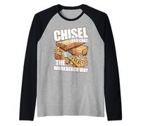 Chisel and Chat: The Workbench Way Camiseta Manga Raglan