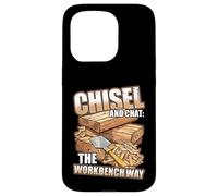 Chisel and Chat: The Workbench Way Carcasa para iPhone 15 Pro