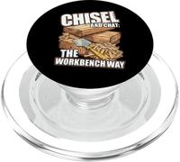 Chisel and Chat: The Workbench Way PopSockets PopGrip para MagSafe