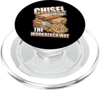 Chisel and Chat: The Workbench Way PopSockets PopGrip para MagSafe