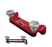 Chisel And Plane Honing Guide - Fixed Angle Clamp Sharpening Tool, Stainless Steel Woodworking Blade Sharpener, Adjustable Planer Cutter Guide | Durable Precision Honing Jig For 0-1.5 Inch Chisels