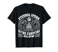 CHISPA ETERNA EN EL BRILLO DE LA FUEGA - ESTILO RETRO AL AIRE LIBRE Camiseta