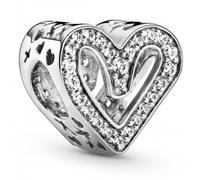 Chispeante Freihand-Herz PANDORA Amuleto 798692C01