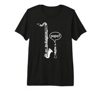 Chiste Clarinete Bajo y Piccolo Un Meme Clarinete Divertido Camiseta Premium