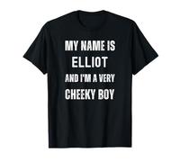 Chiste Divertido de Elliot, niño Muy descarado para Familiares o Amigos Camiseta