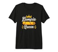 Chiste Divertido de Lumpia Roll Queen sobre Comida fusión Filipina para Amantes de la Comida Camiseta Premium