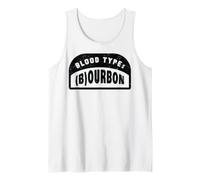 Chiste Divertido sobre el Bourbon, los Grupos sanguíneos Camiseta sin Mangas