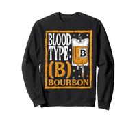 Chiste Divertido sobre el Bourbon, los Grupos sanguíneos Sudadera